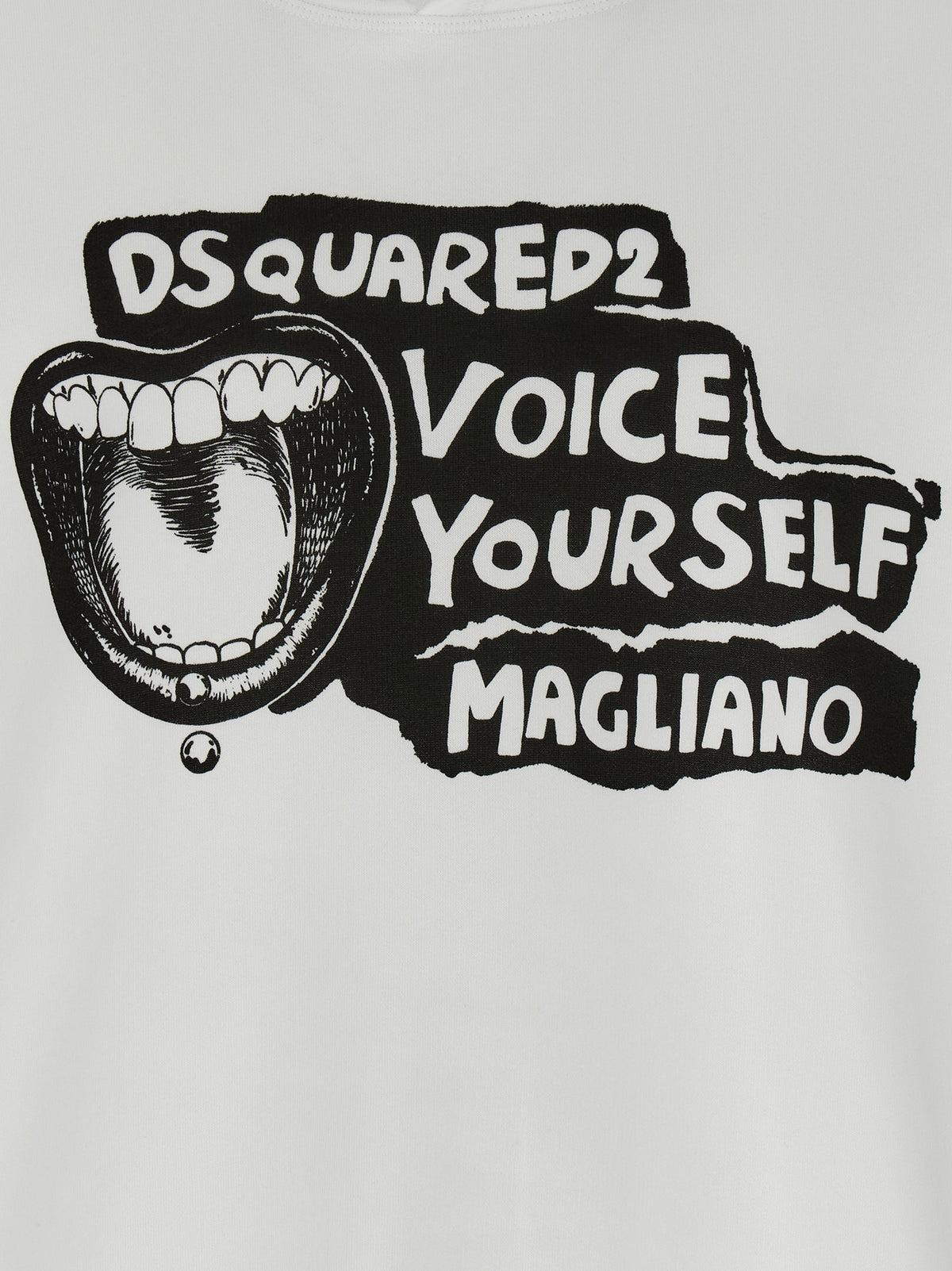 Dsquared² Bicolor Cotton Sweatshirt