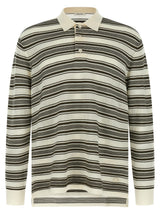 WALES BONNER Multicolor Wool Polo Shirt