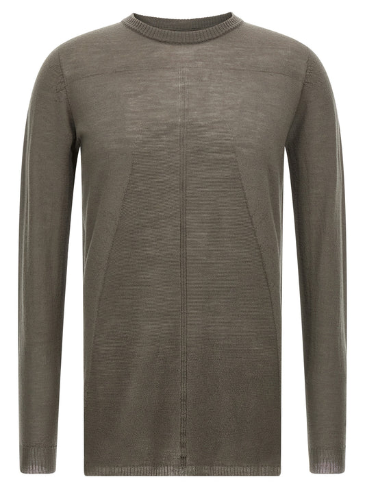 Rick Owens Gray Wool Cardigan
