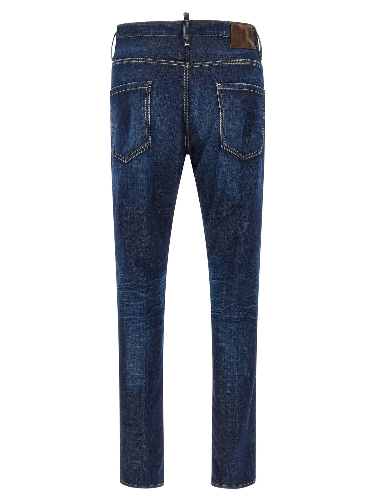 Jean droit en coton bleu Dsquared²