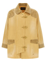 WALES BONNER Beige Cotton Coat
