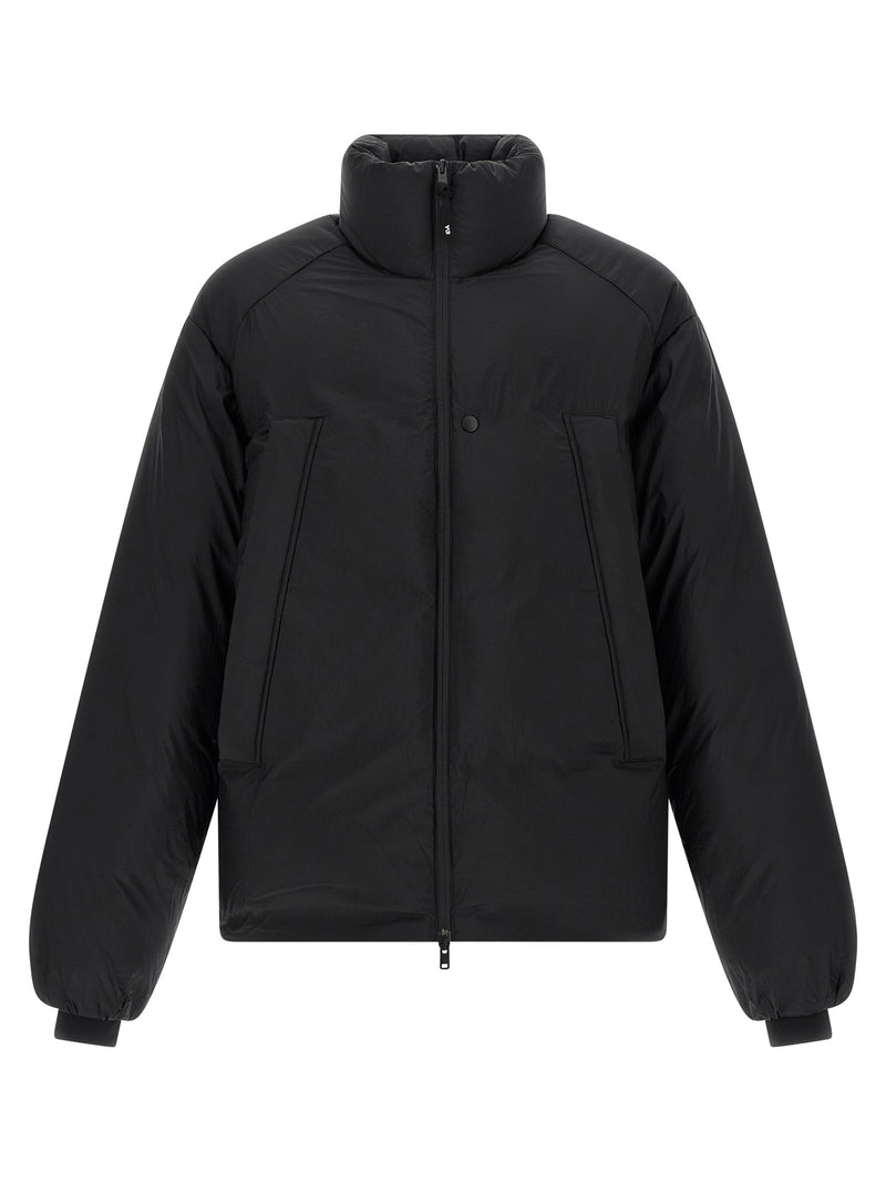 Y-3 Black Polyamide Shell Puffer Jacket