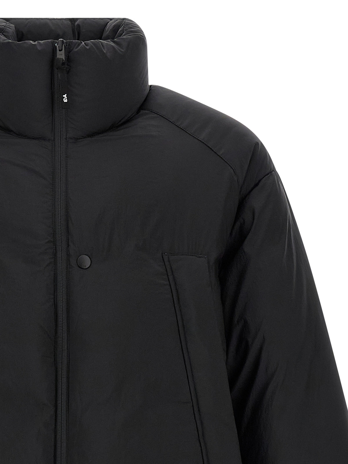 Y-3 Black Polyamide Shell Jacket
