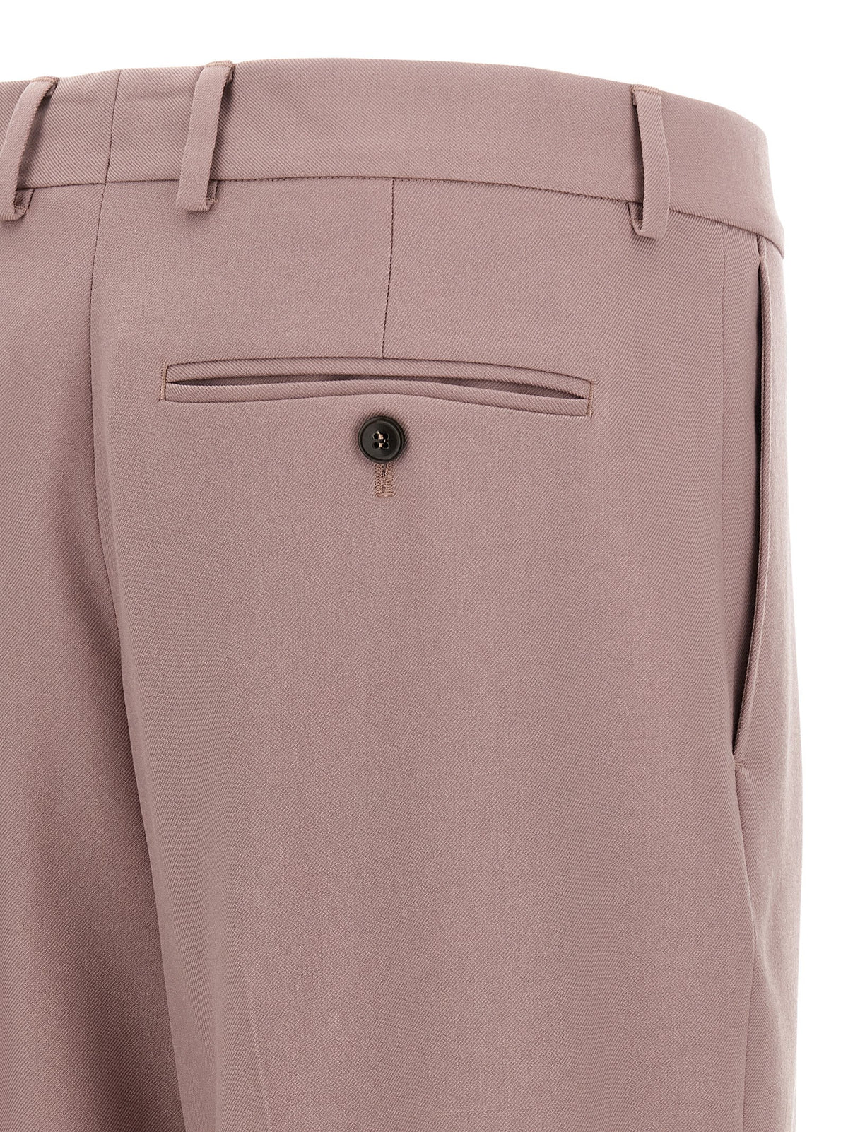 Dries Van Noten Multicolor Wool Dress Pants