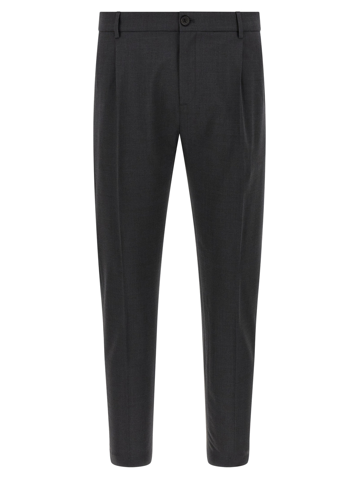 Department 5 Gray Virgin Wool Cropped Pants