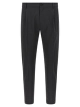 Department 5 Gray Virgin Wool Cropped Pants