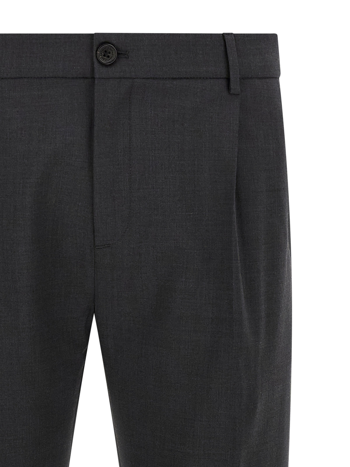 Department 5 Gray Virgin Wool Cropped Pants