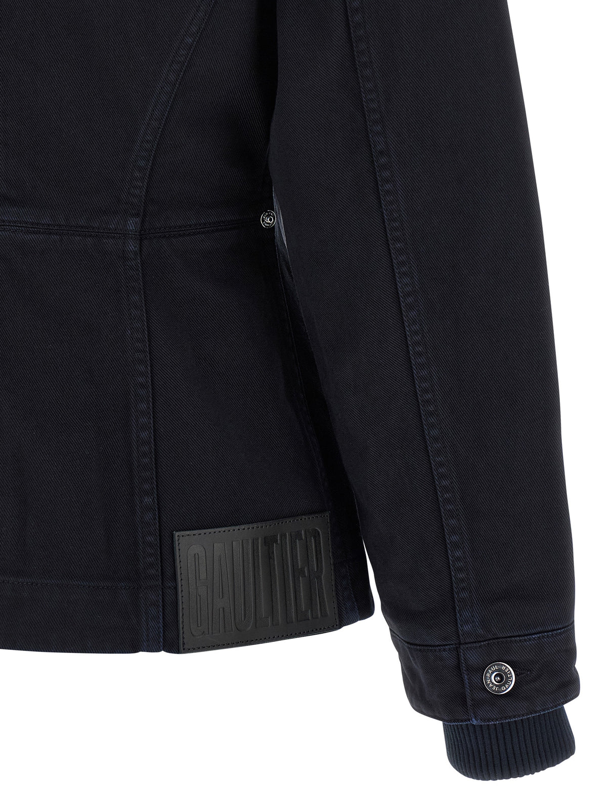 Jean Paul Gaultier Blue Cotton Denim Jacket