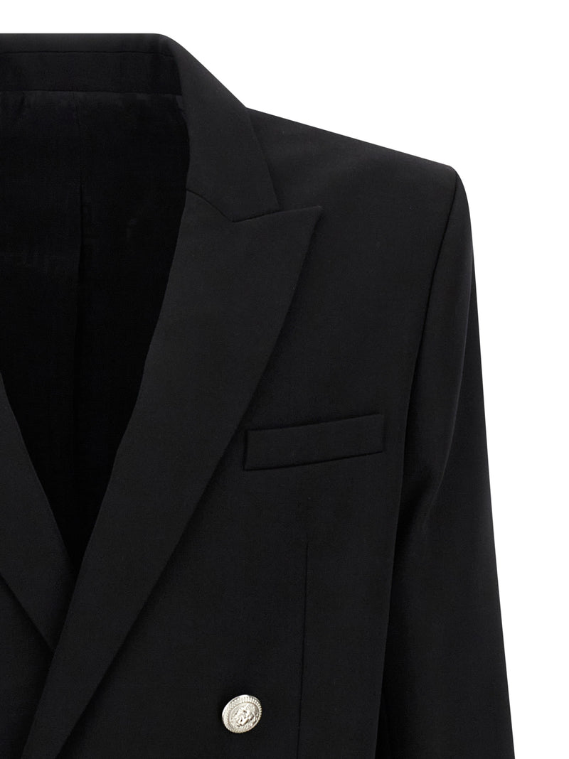 Blazer Balmain noir en laine vierge