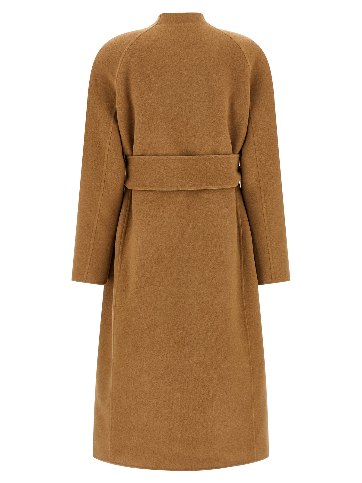 Khaite Brown Wool Coat