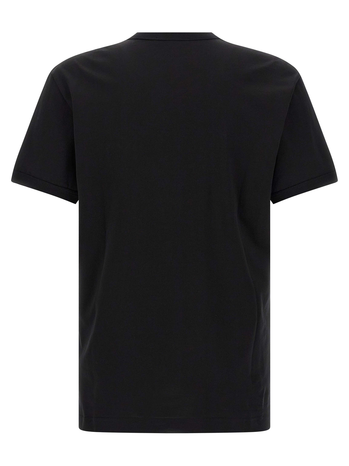 Dolce & Gabbana Black Cotton T-Shirt