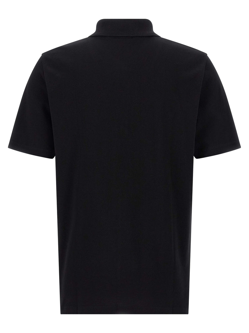 Balmain Bicolor Cotton Polo Shirt for Men