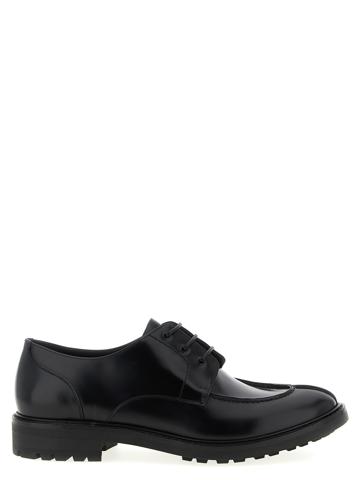 Richelieus et Derbys Saint Laurent en Cuir de Veau Noir