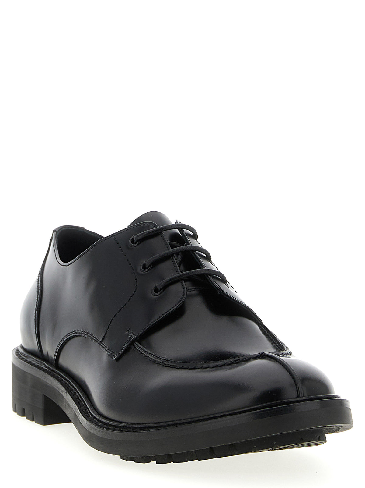 Richelieus et Derbys Saint Laurent en Cuir de Veau Noir