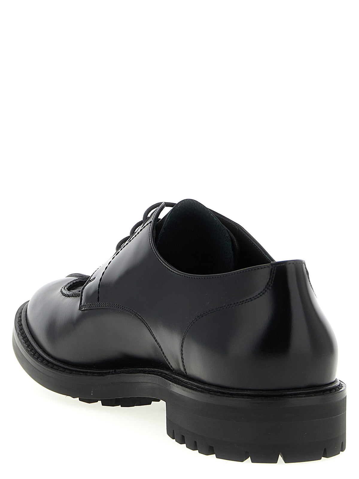 Richelieus et Derbys Saint Laurent en Cuir de Veau Noir