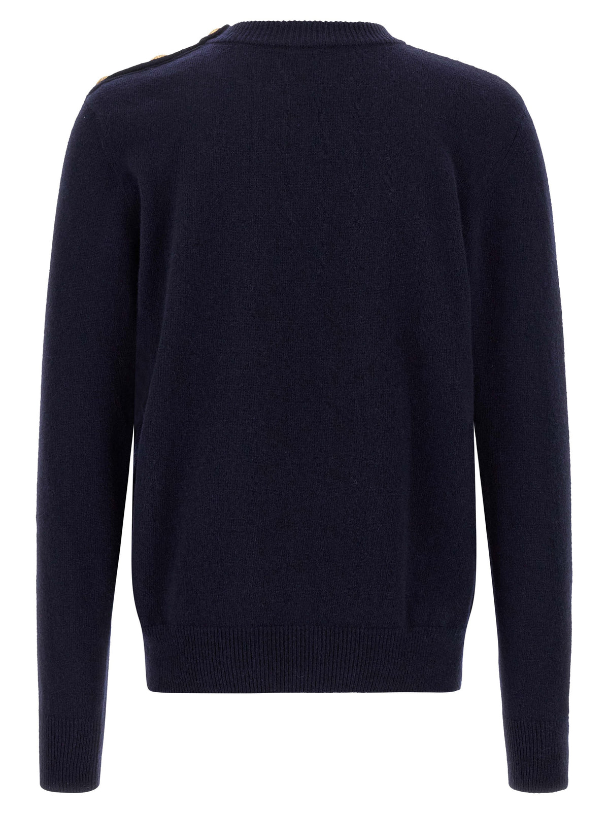 Balmain Blue Cashmere Cardigan for Men