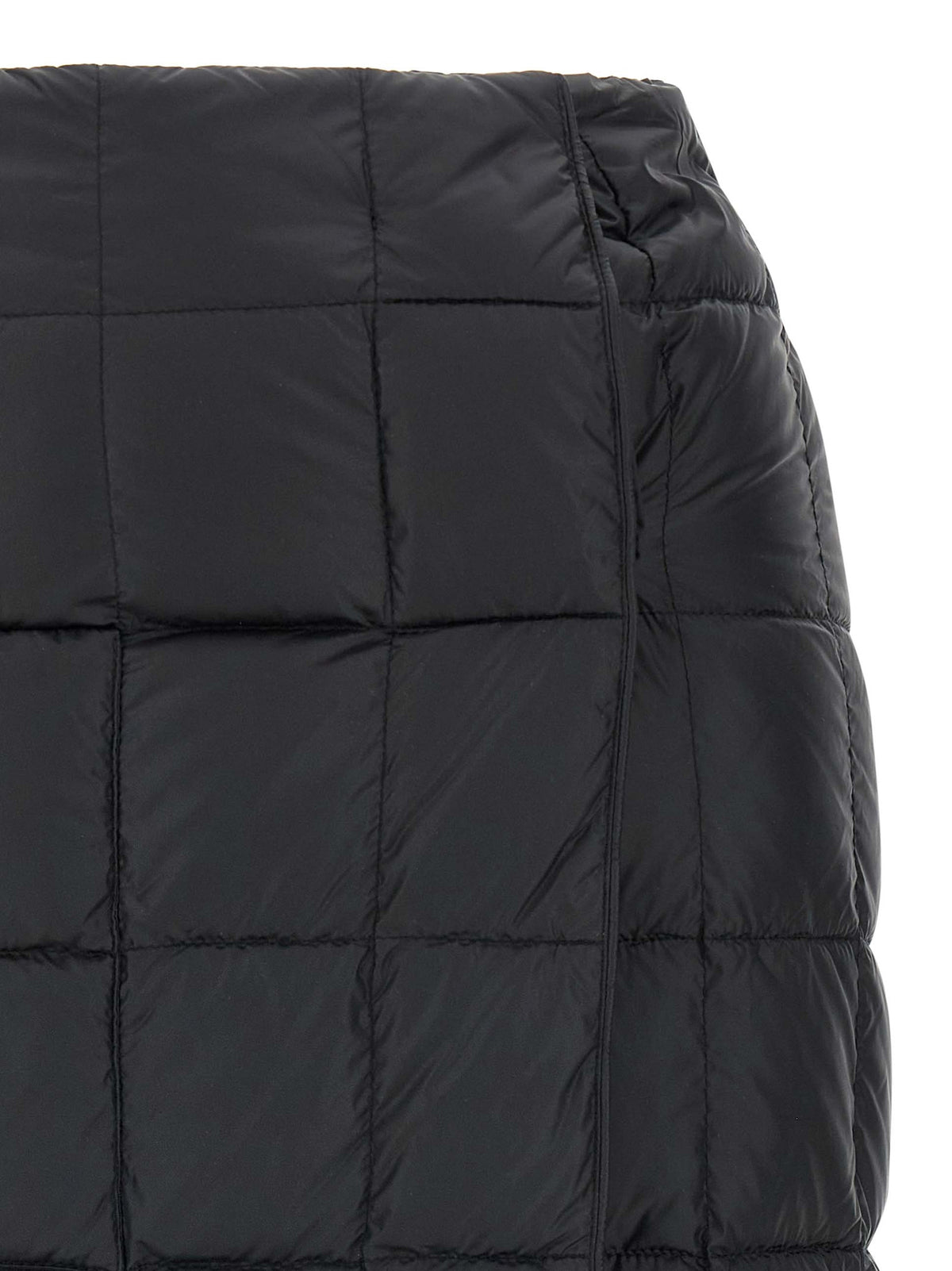 IENKI IENKI Black Nylon Long Skirt