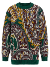 Etro Multicolor Wool Cardigan