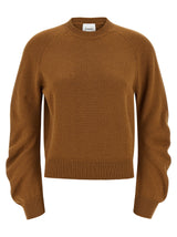 NUDE Brown Virgin Wool Cardigan