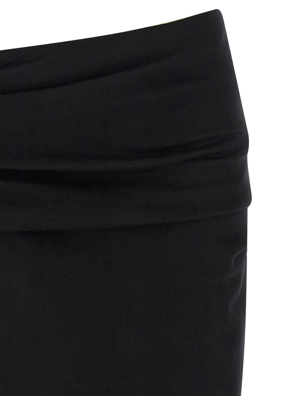Entire Studios Black Wool Midi Skirt - Elegant and Stylish