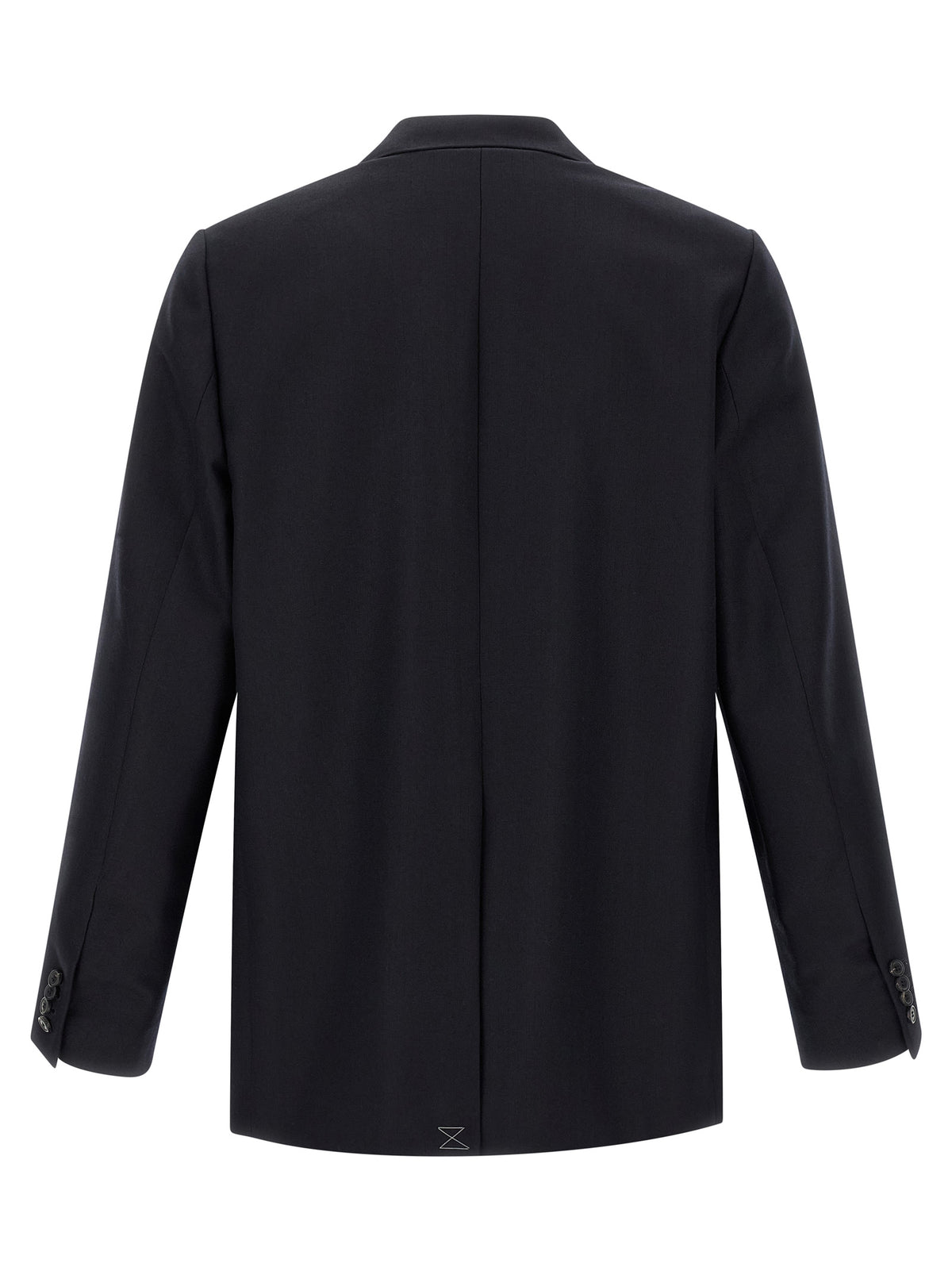 Dries Van Noten Buforden Blue Wool Blazer for Men