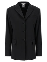 Nensi Dojaka Black Virgin Wool Blazer