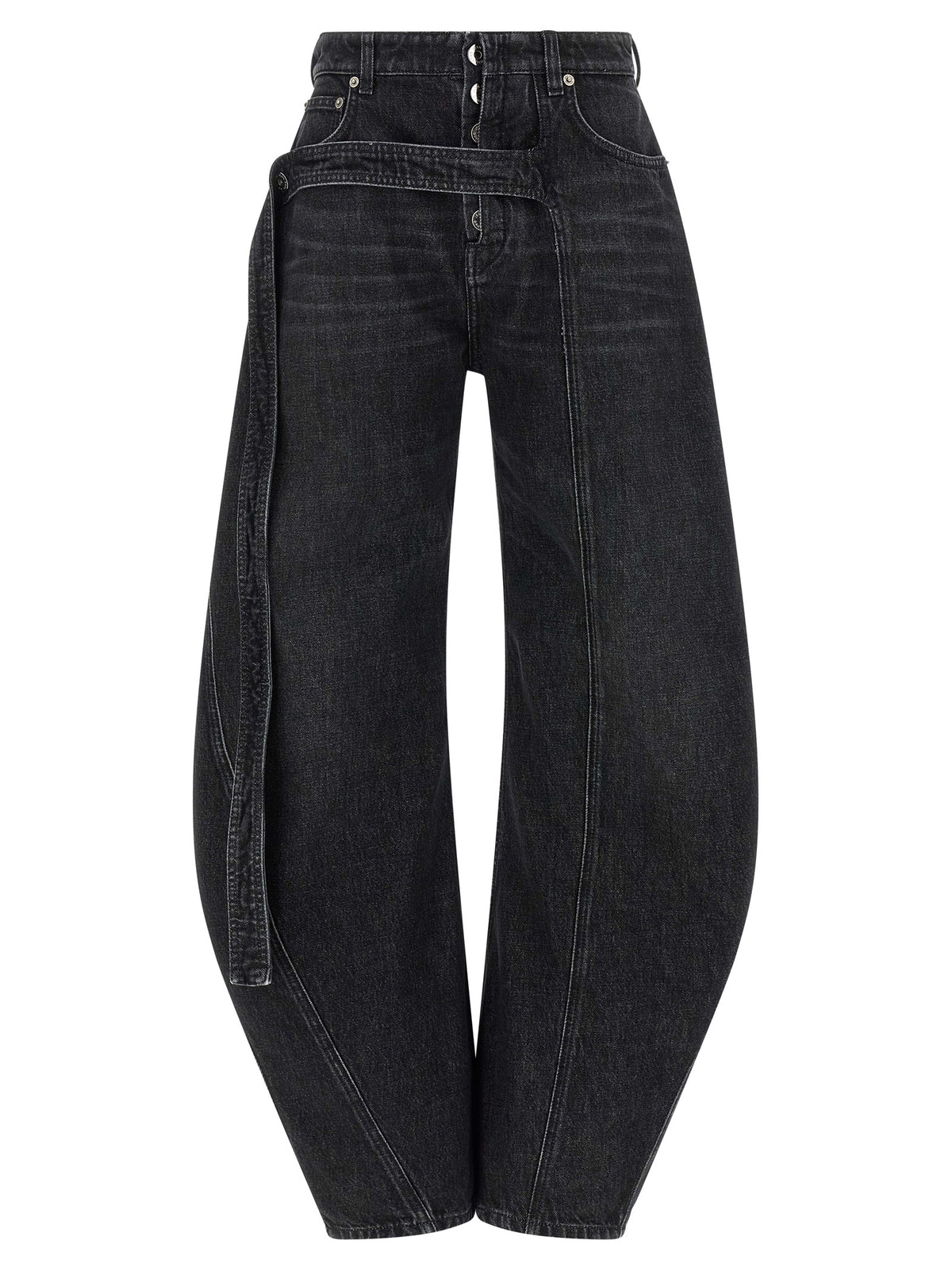 Jean Paul Gaultier Black Cotton Jeans Denim