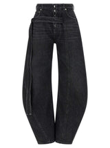 Jean Paul Gaultier Black Cotton Jeans Denim