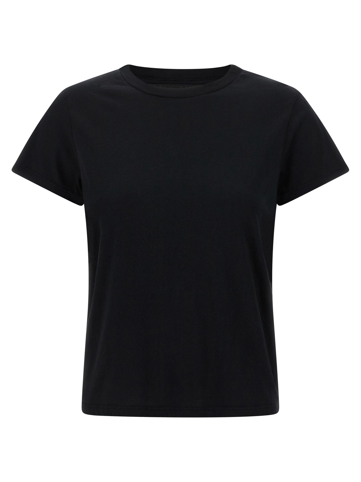 Mother Denim Black Cotton T-Shirt