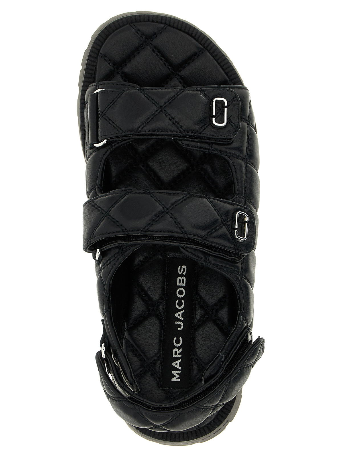 Marc Jacobs Black Lamb Leather Mid Heel Pumps