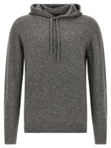 Roberto Collina Gray Virgin Wool Cardigan