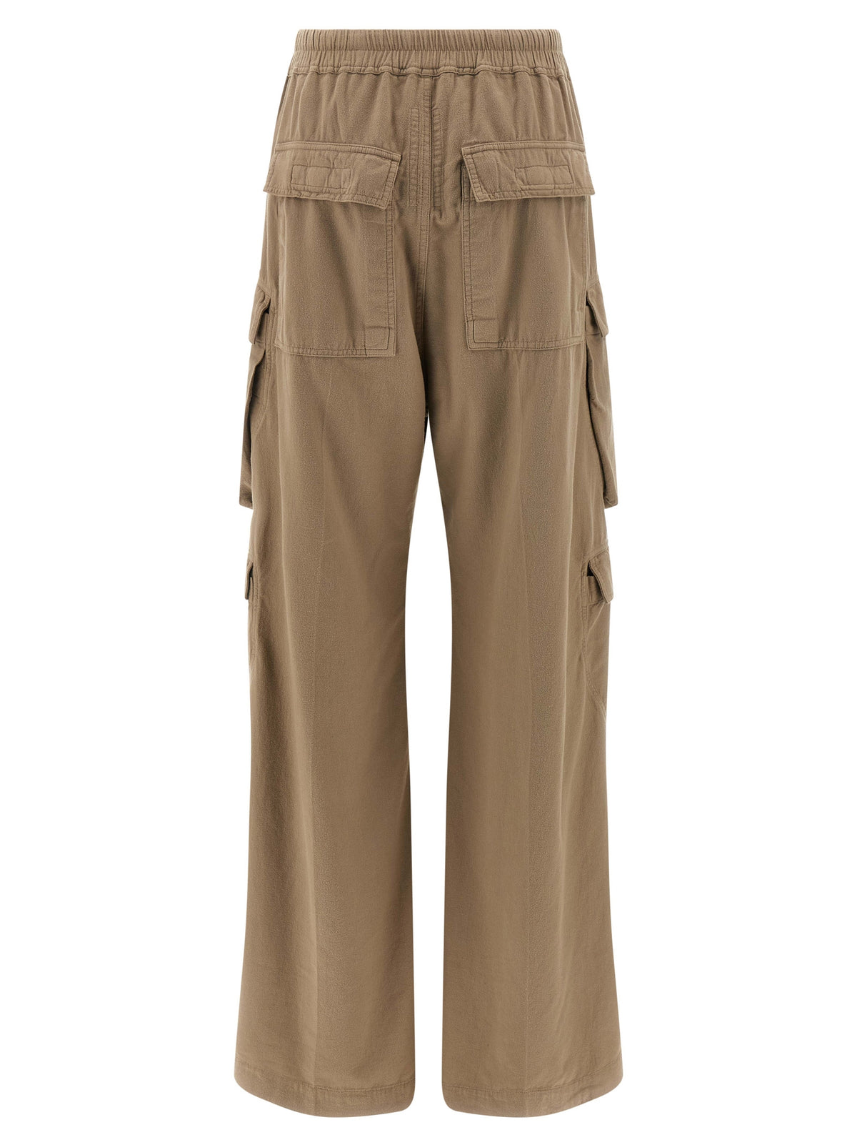 DRKSHDW Beige Cotton Cargo Pants