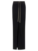 DRKSHDW Mini-jupe en coton noir