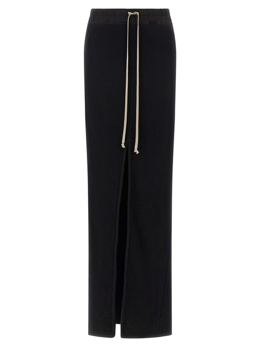 DRKSHDW Mini-jupe en coton noir
