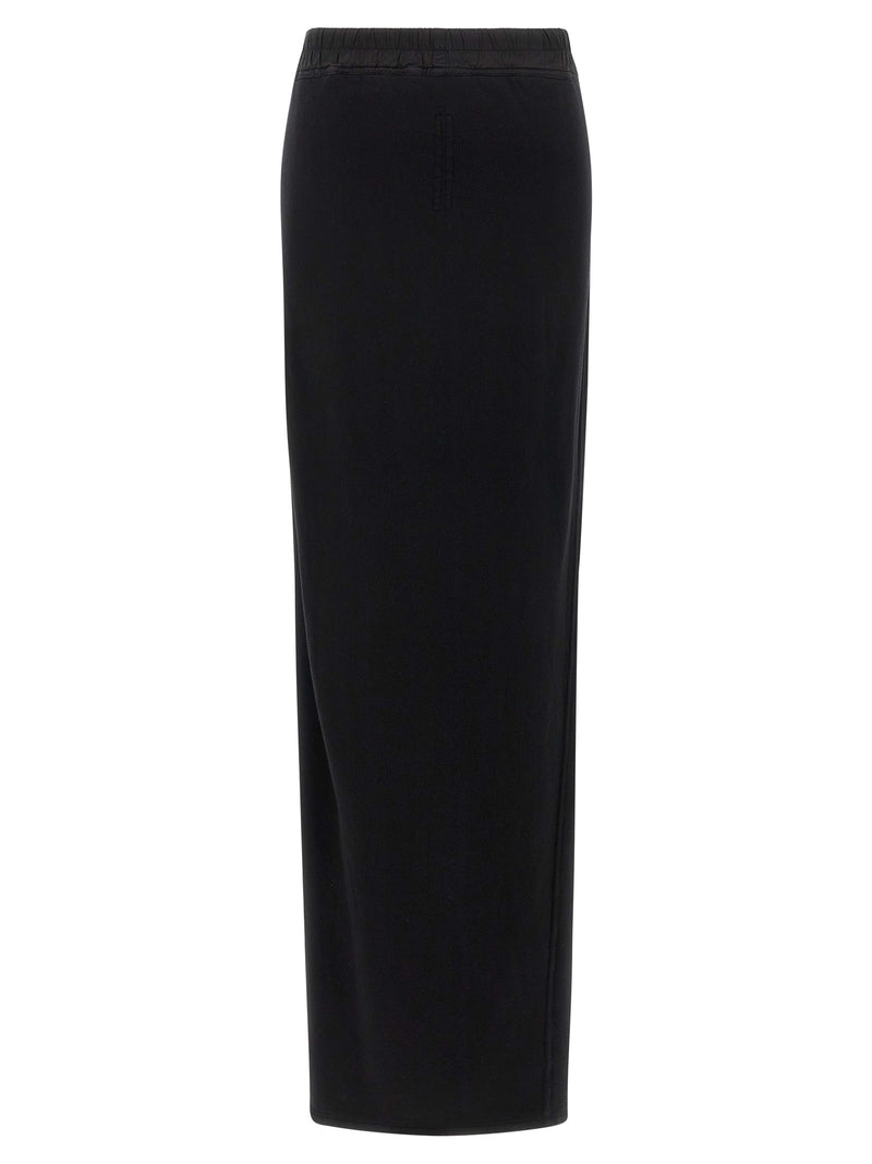 DRKSHDW Mini-jupe en coton noir