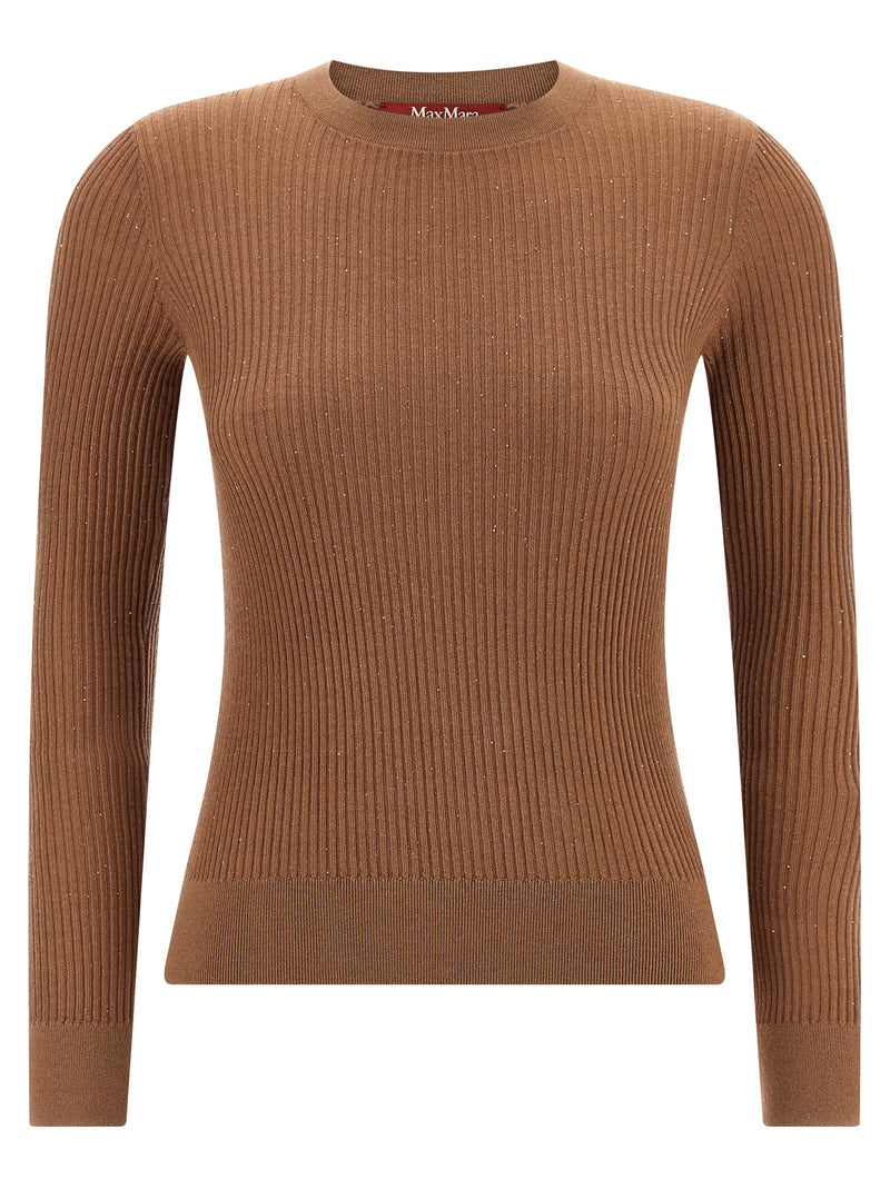 Gilet en Soie Beige Max Mara