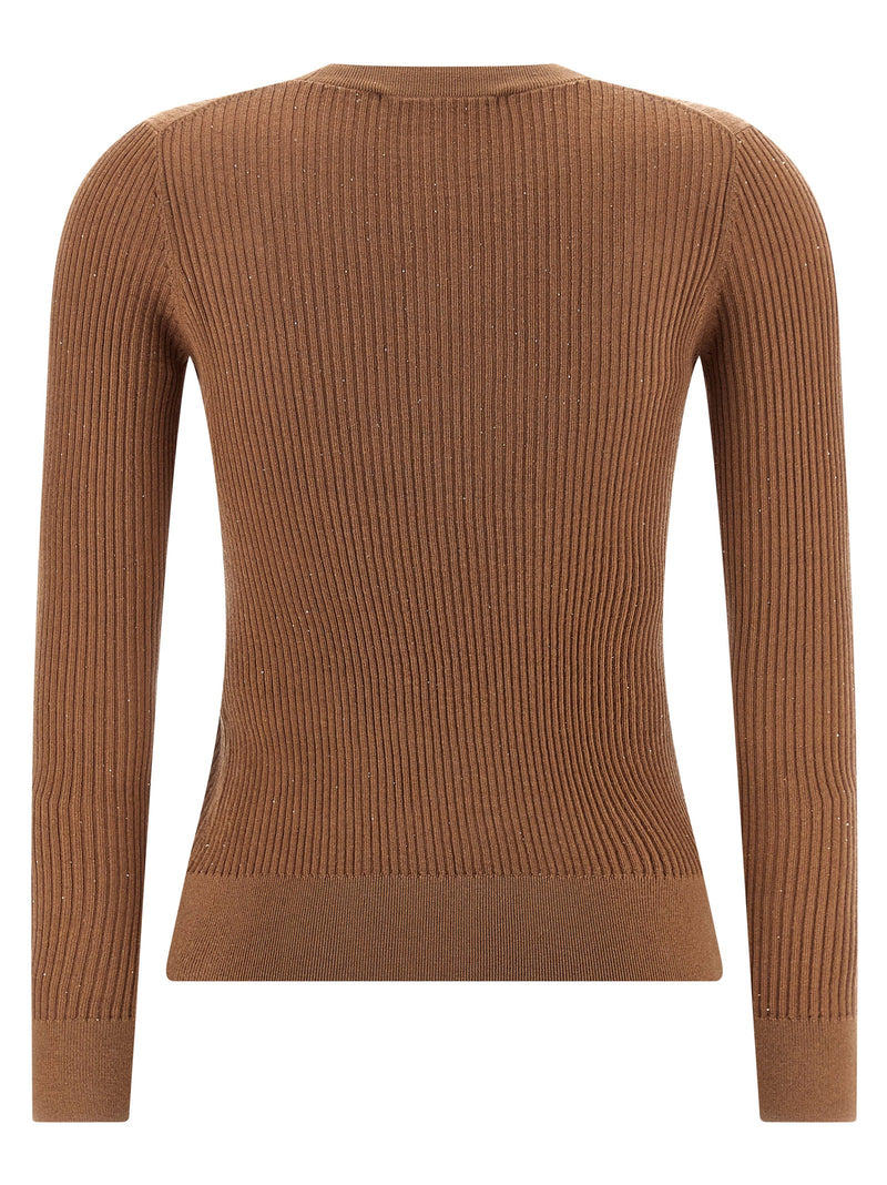Gilet en Soie Beige Max Mara
