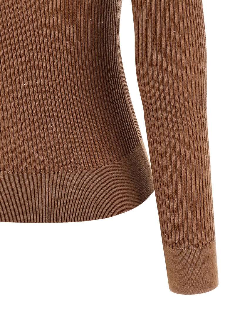 Gilet en Soie Beige Max Mara