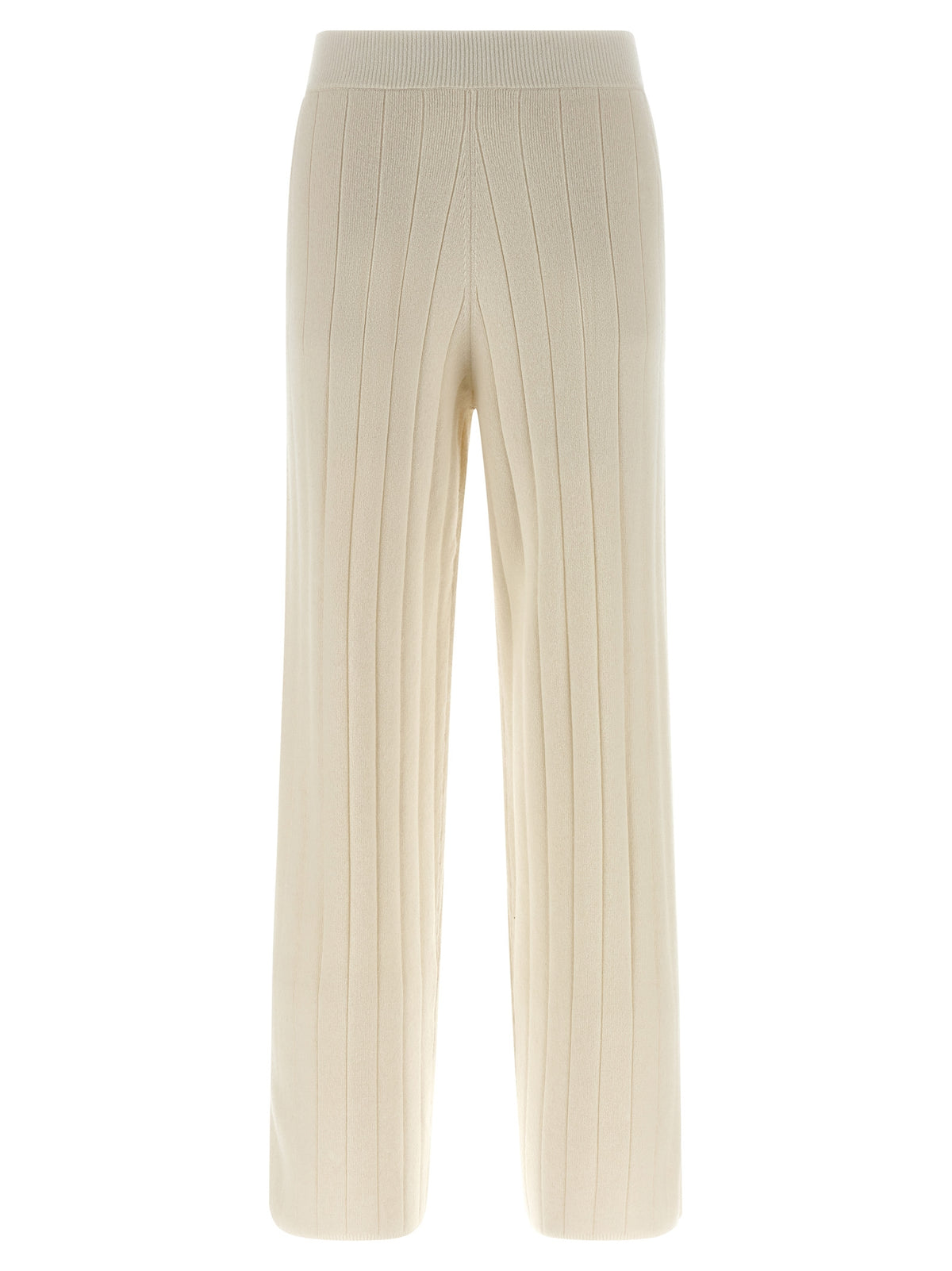 Max Mara White Cashmere Joggers (Workout Pants)