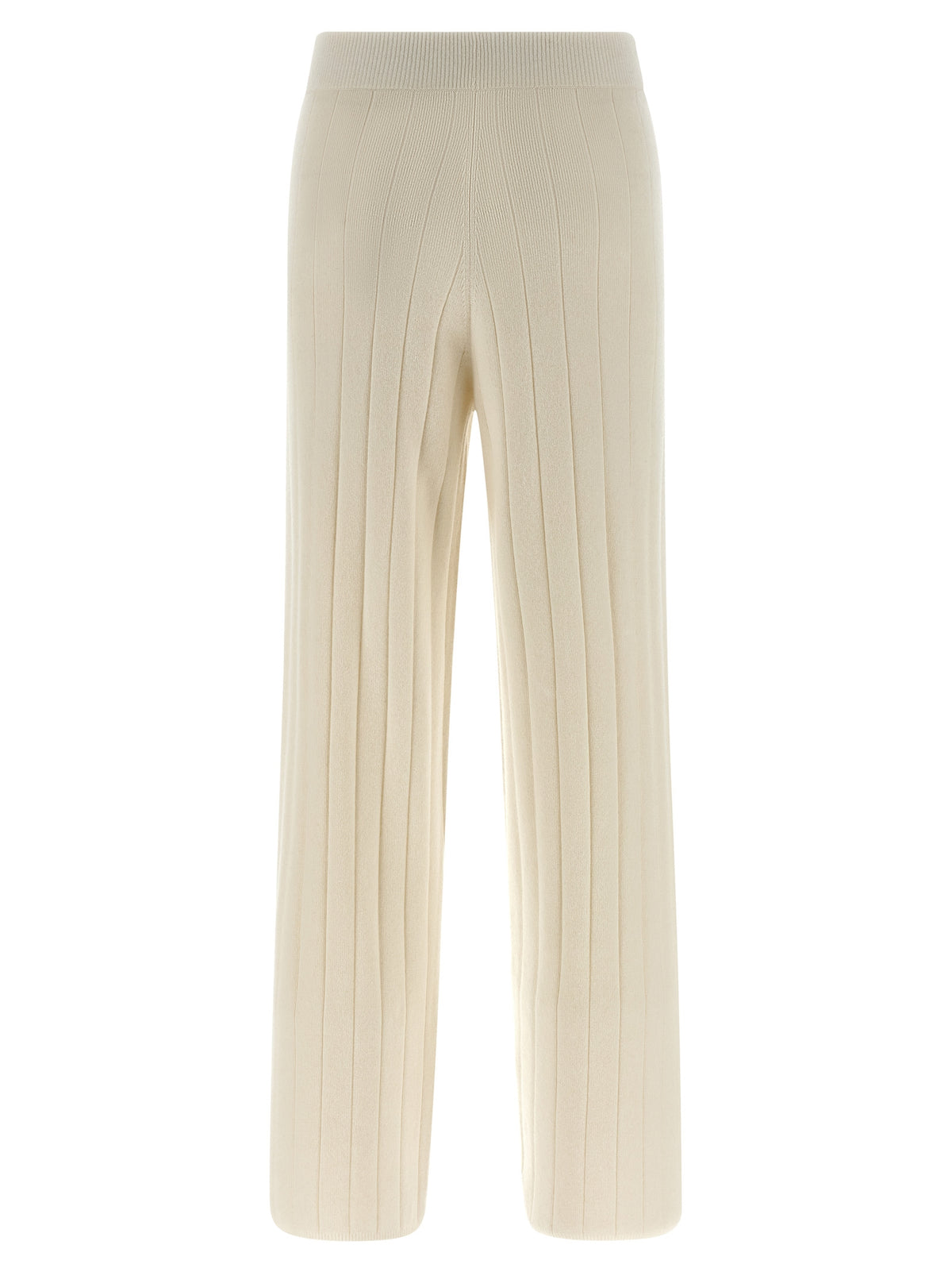 Max Mara White Cashmere Joggers (Workout Pants)