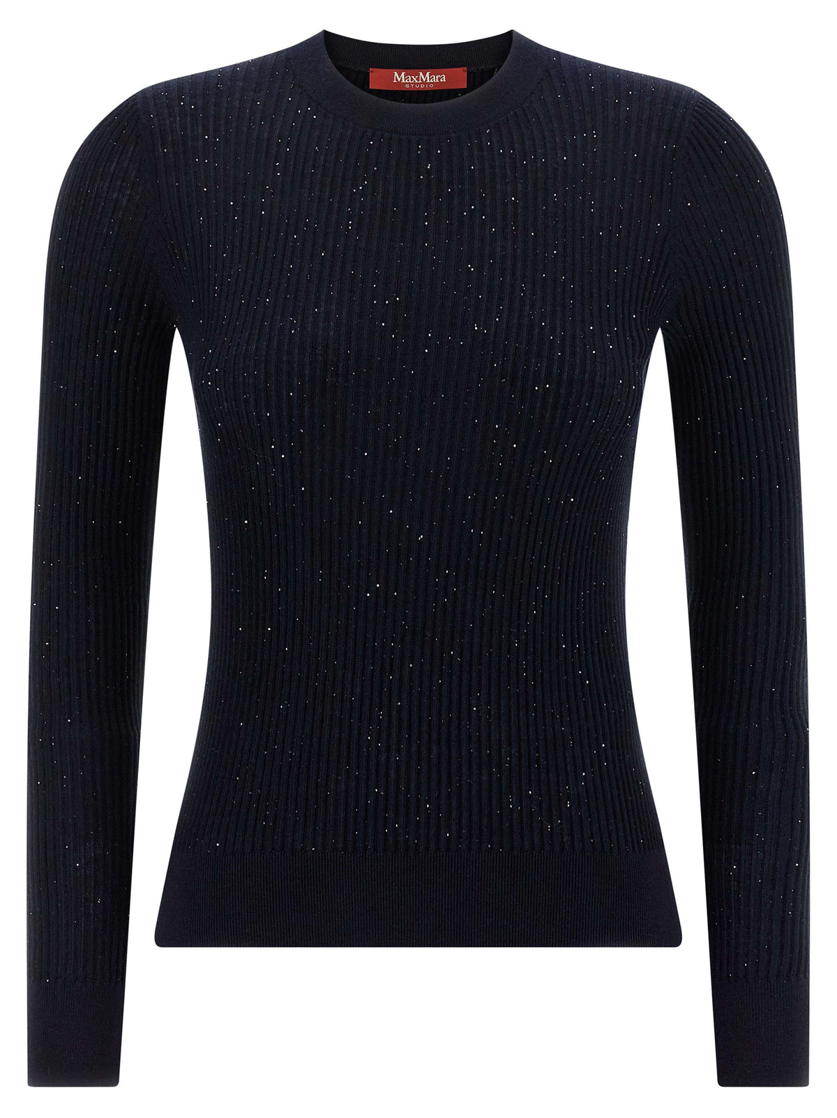 Max Mara Blue Silk Cardigan