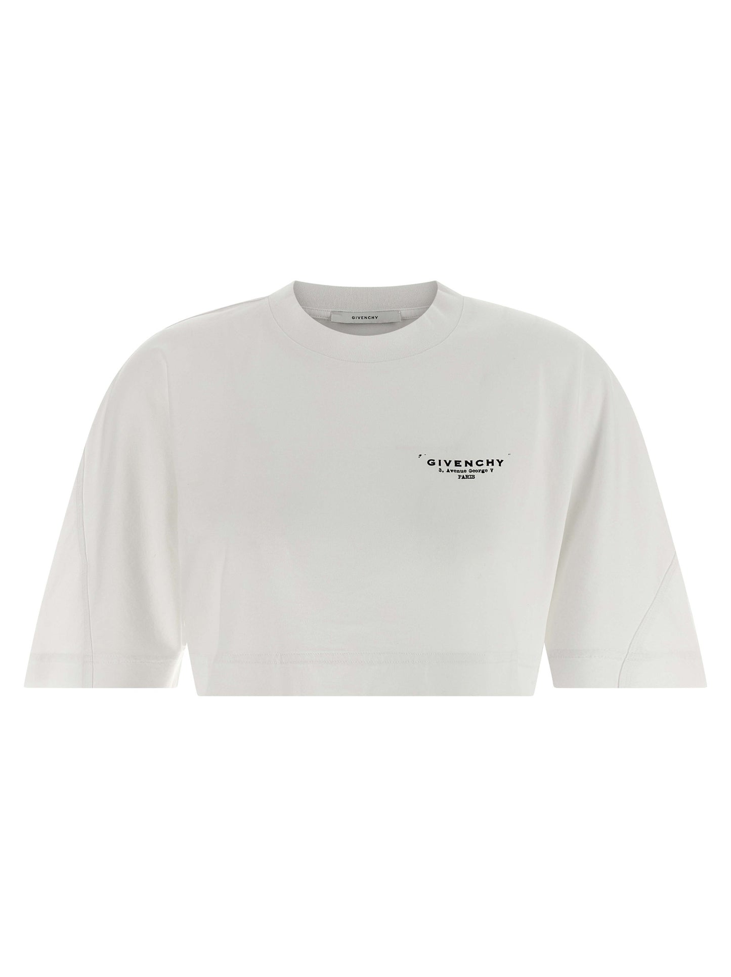 Givenchy White Cotton T-Shirt
