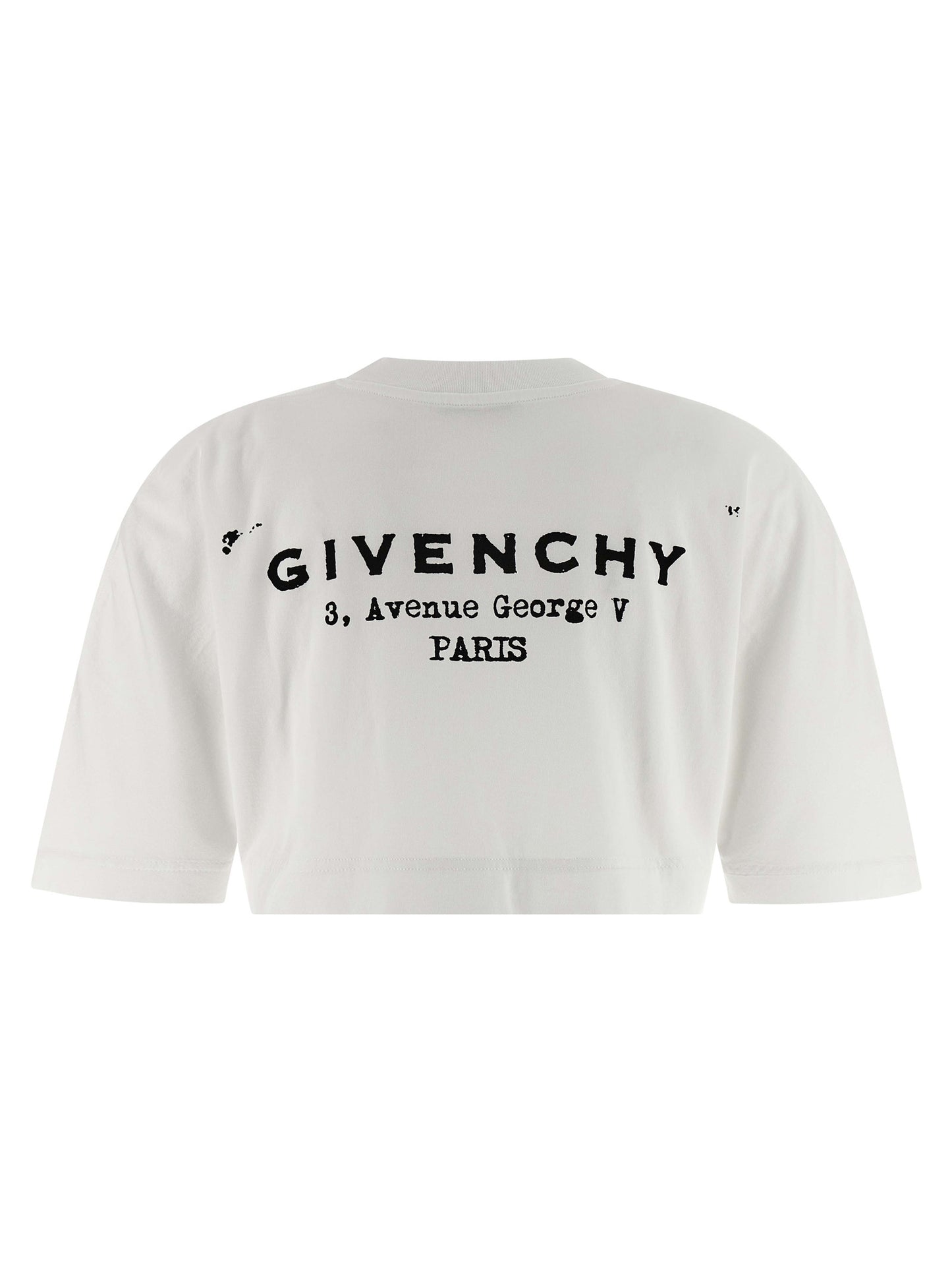 Givenchy White Cotton T-Shirt