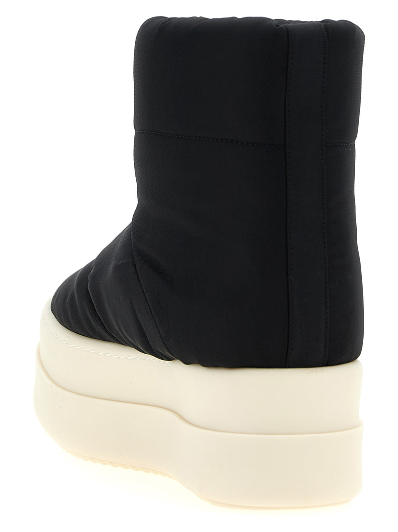DRKSHDW Mega Bumper Low Lunar Bicolor Nylon Ankle Boots