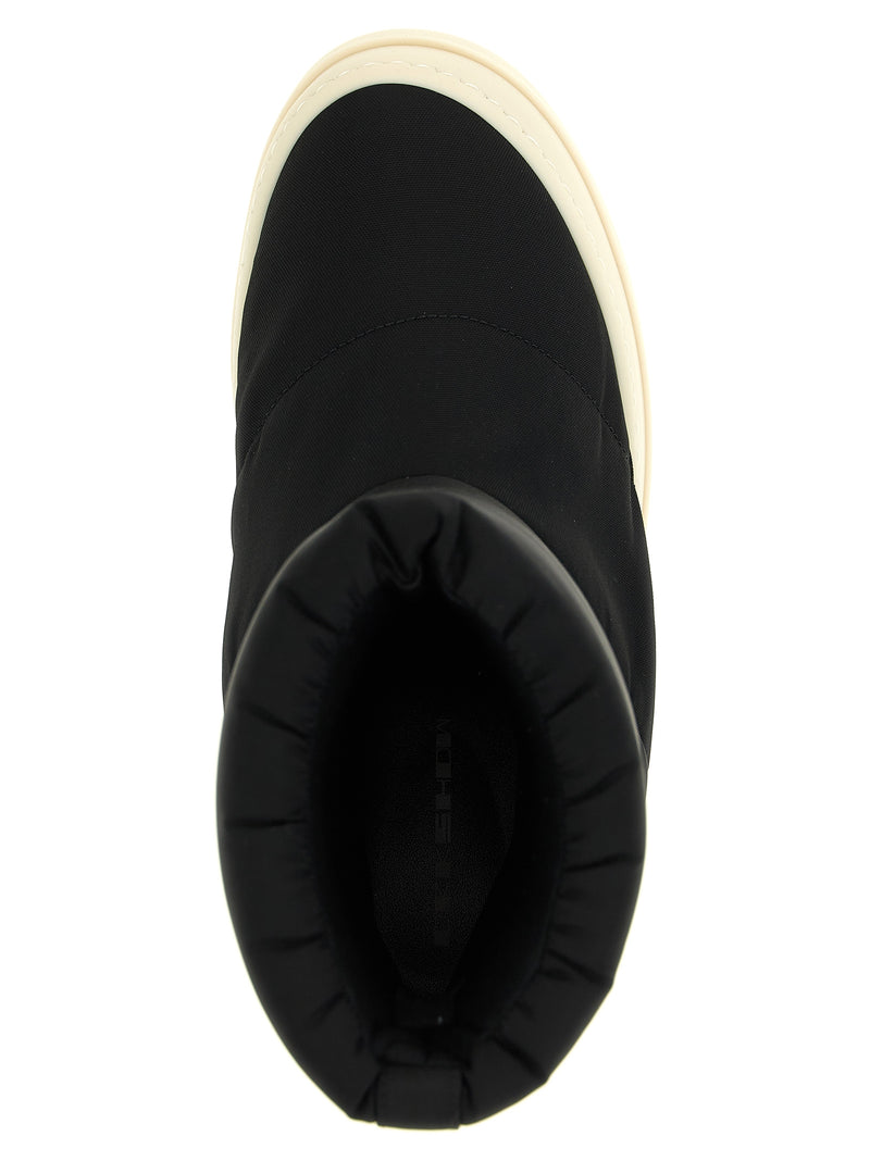 DRKSHDW Mega Bumper Low Lunar Bicolor Nylon Ankle Boots