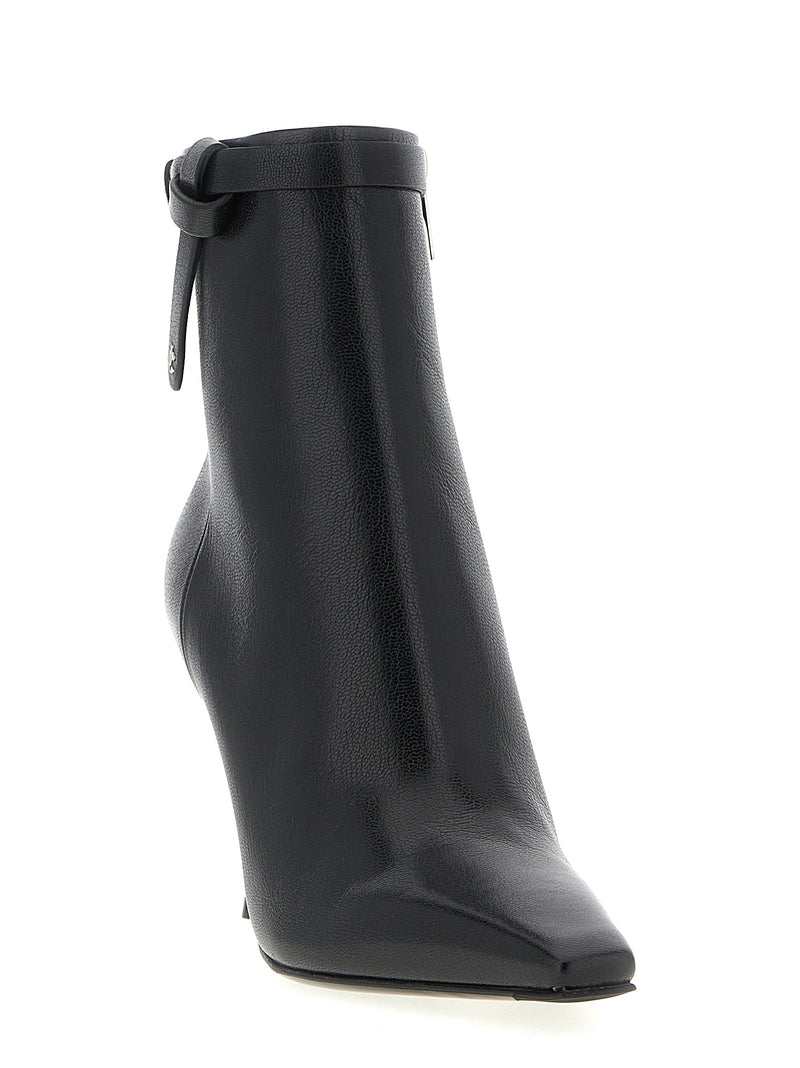 Bottines Jimmy Choo en cuir noir