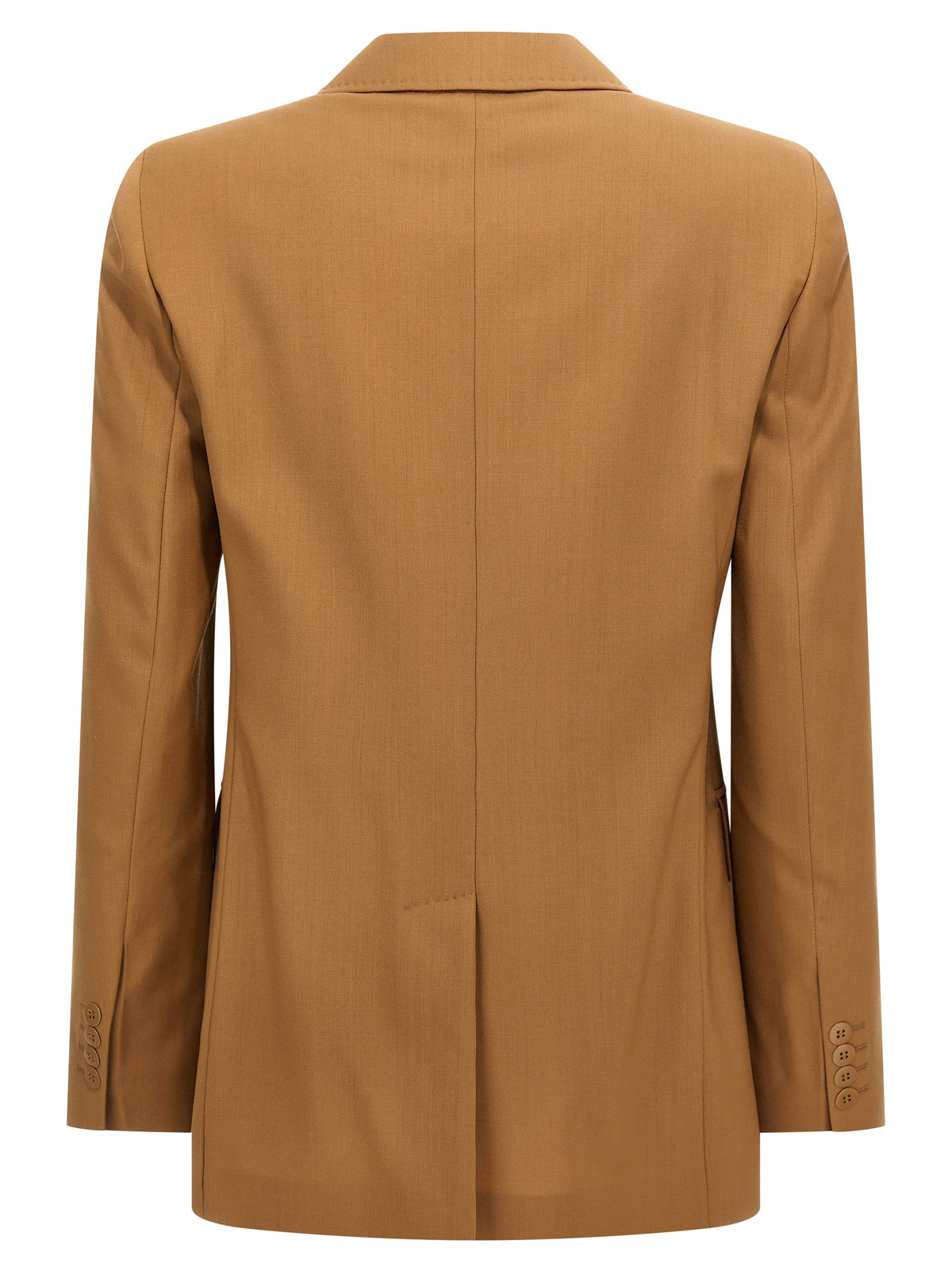 Max Mara Brown Virgin Wool Blazer