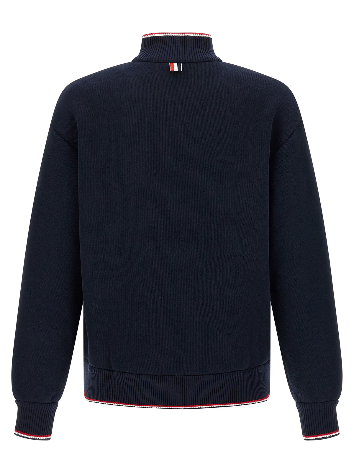 Thom Browne Blue Cotton Sweatshirt
