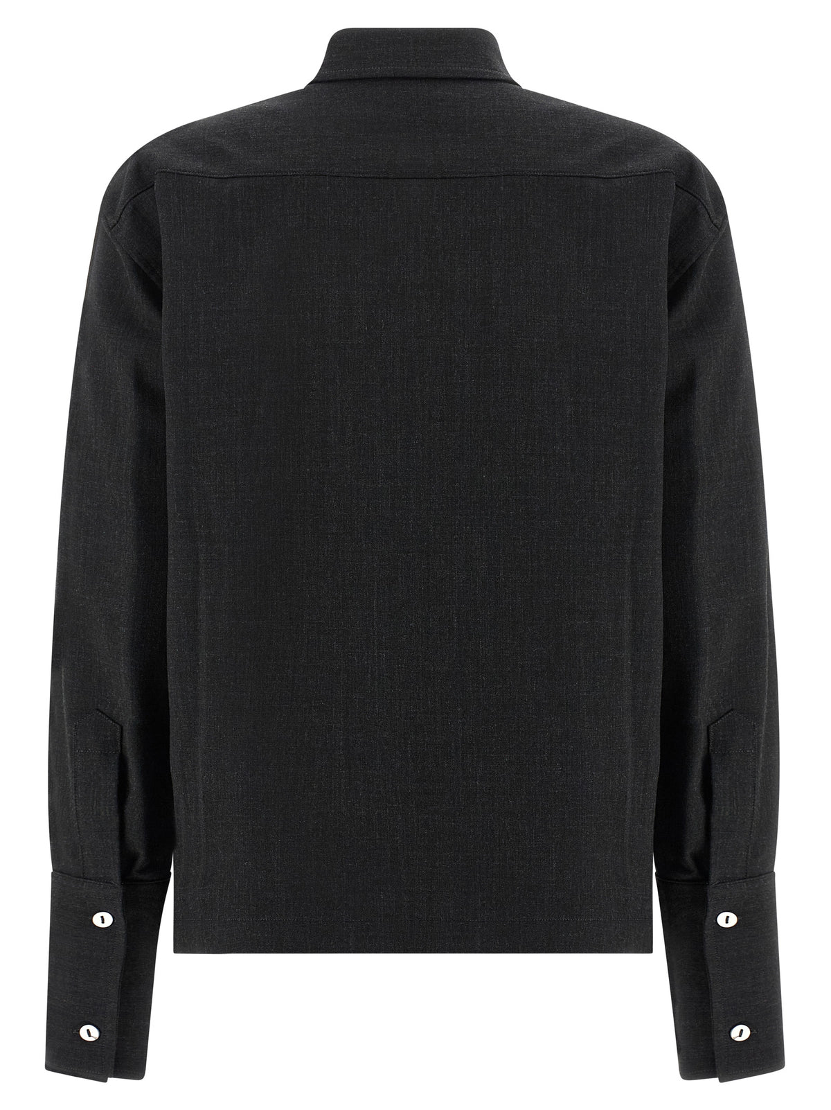 THELATEST Gray Polyester Blouse