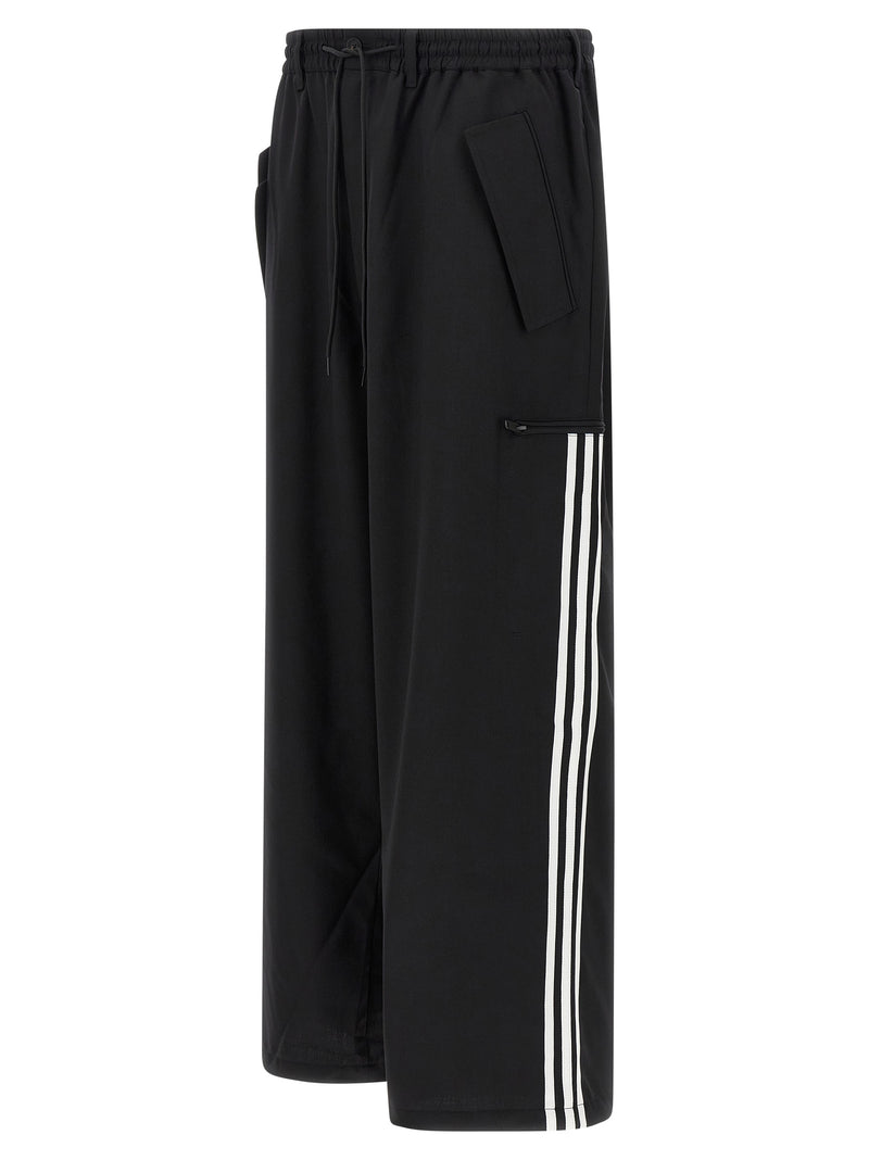 Y-3 Black Polyester Casual Pants